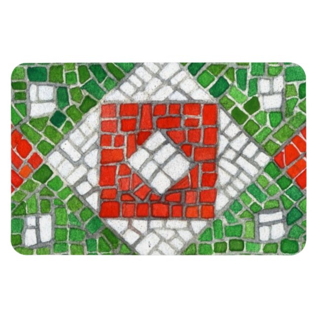 HELGDAG MOSAIC 4x6 Flexibel magnet (Horisontell)