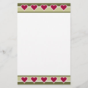 Helgdag Motif stationär, anpassade Brevpapper