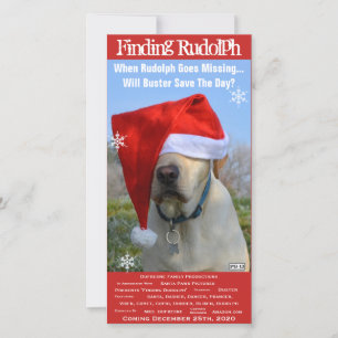 Helgdag Movie Parody Add Pet Photo Tack Kort