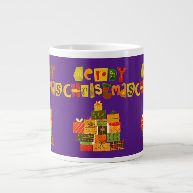 helgdag mugg jumbo mugg (Framsidan)