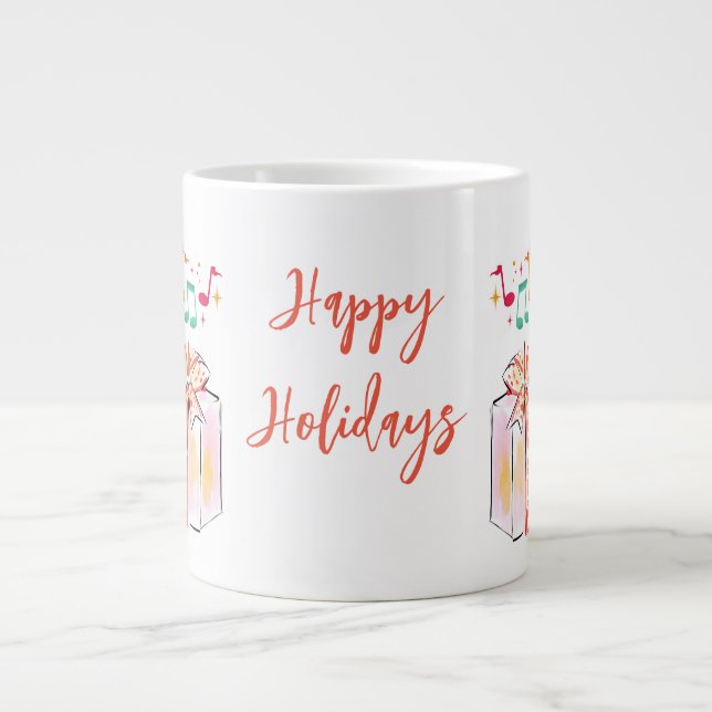 helgdag mugg jumbo mugg (Framsidan)