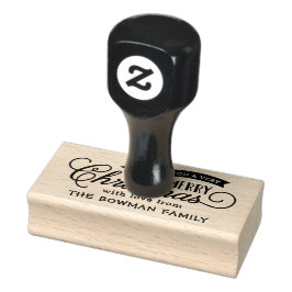 Helgdag Mycket God jul Stämpel