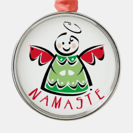 Helgdag Namaste Angel Ornament