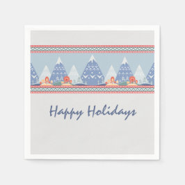 Helgdag Nordiska bergsscenen, Anpassade Pappersservett