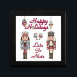 Helgdag Nutcracker Lets Go Nöt Smyckeskrin<br><div class="desc">Tack för att besöka julbutiken i Helgdag! Du tittar på Lee Hiller Designer Helgdag Collection of Home and Office Decor,  Apparel,  Gifts,  Collectibles med mera. Utformningen omfattar Lee Hiller Photography in Hand plockade Mixed Media and Digital Art Collection.</div>