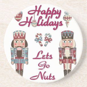 Helgdag Nutcracker Lets Go Nöt Underlägg Sandsten