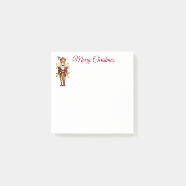 Helgdag Nutcracker Post-it-Notes Post-it Block (Framsida)