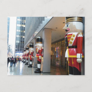 Helgdag Nutcrackers NYC Helg Vykort
