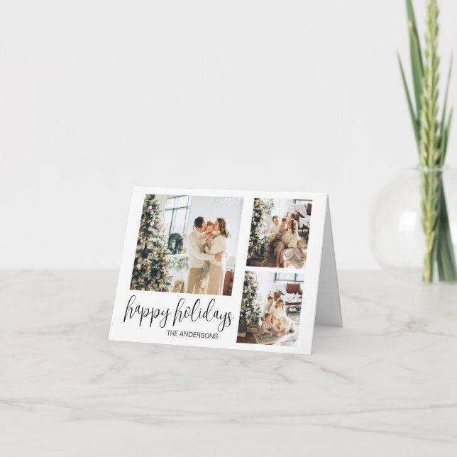 Helgdag nya årskort för juljul helgkort (Framsida)