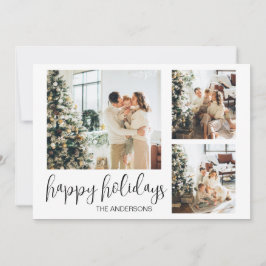 Helgdag nya årskort för juljul julkort