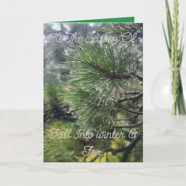 Helgdag- och julkort kort (Framsida)