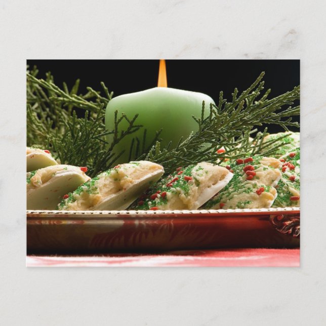 Helgdag och ljus helg vykort (Framsida)