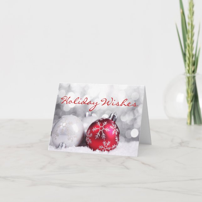 HELGDAG ÖNSKEMÅL CHRISTMAS-KORT HELGKORT (Framsida)