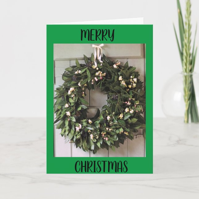 **HELGDAG ÖNSKEMÅL** FÖR VÅR FAMILJ KORT (Framsida)