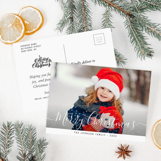 helgdag önskemål fotot god jul vykort (Skapare uppladdad)