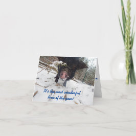 Helgdag Önskemål, Gris-julkort Helgkort