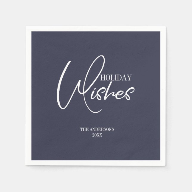 Helgdag Önskemål-julen Pappersservett (Framsidan)