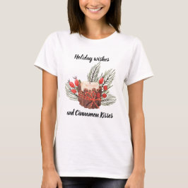 Helgdag Önskemål och Cinnamon Kisses Candle T Shirt