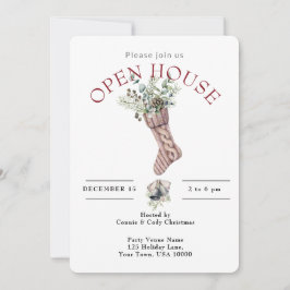 HELGDAG OPEN HOUSE CHRISTMAS STOCKING INBJUDNINGAR
