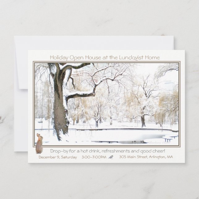 Helgdag öppna hus: inbjudan (Framsida)