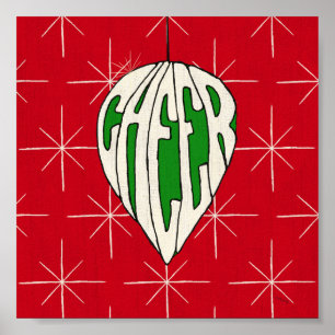 Helgdag Ornament Cheer Poster