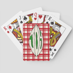 Helgdag Ornament Joy Spel Kort