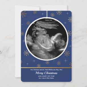 Helgdag Ornament Ultrasound-Helgdag Card Julkort