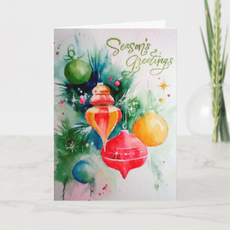 Helgdag Ornaments Helgkort