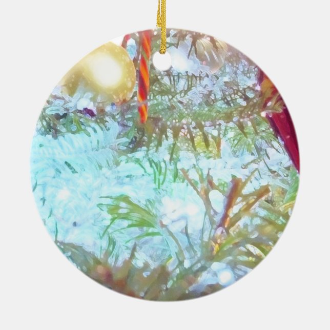 Helgdag Ornaments in Light Julgransprydnad Keramik (Baksidan)