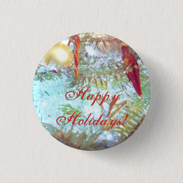 Helgdag Ornaments in Light Knapp (Framsida)