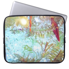 Helgdag Ornaments in Light Laptop Sleeve