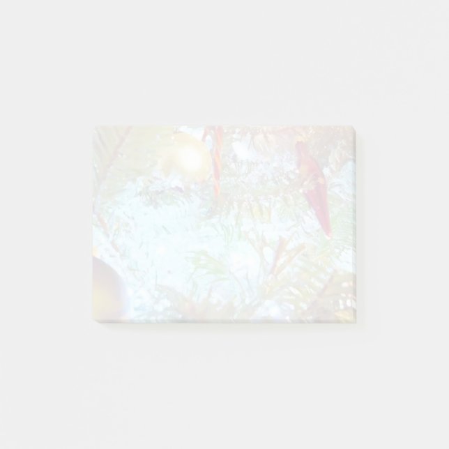 Helgdag Ornaments in Light Post-it Block (Framsida)