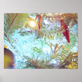 Helgdag Ornaments in Light Poster