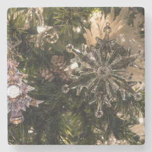 Helgdag Ornaments Underlägg Sten