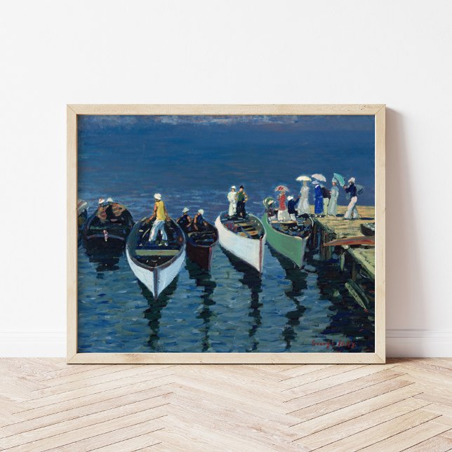 Helgdag på Hudson | George Luks Poster (Skapare uppladdad)
