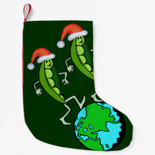 Helgdag på jorden liten julstrumpa