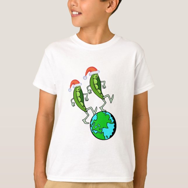 Helgdag på jorden t-shirt (Framsida)