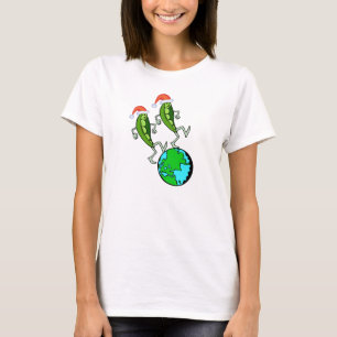 Helgdag på jorden tee shirt