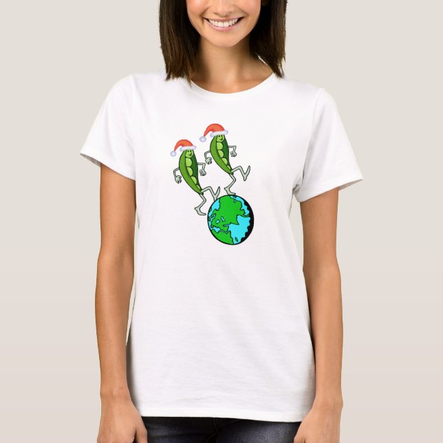 Helgdag på jorden tee shirt (Framsida)