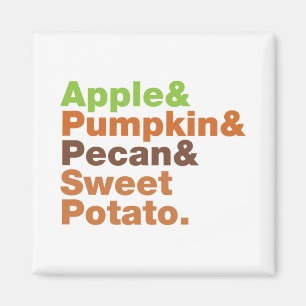 Helgdag Paj ~ Festive Julafton Thanksgiving jul Magnet