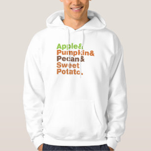 Helgdag Paj ~ Festive Julafton Thanksgiving jul Tröja Med Luva