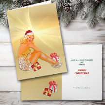 Helgdag Paket Retro Pinup Flickjul