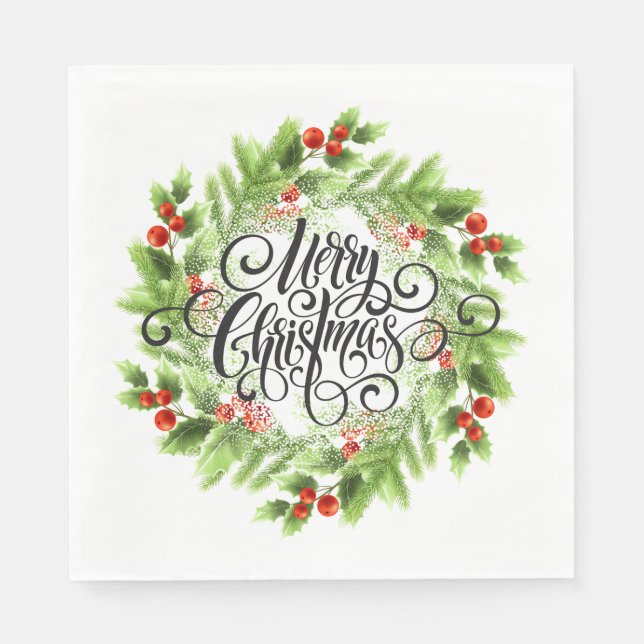 Helgdag Pappra blöjor Pappersservett (Framsidan)