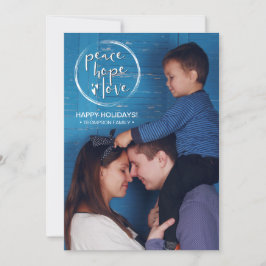 HELGDAG | PEACE HOPE KÄRLEK | FAMILJEFOTO INBJUDNINGAR