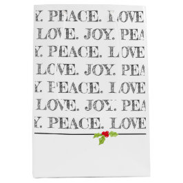 Helgdag Peace Kärlek Joy jul Holly Text