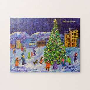Helgdag Peace Puzzle Pussel