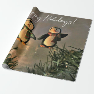 Helgdag Penguiner Presentpapper