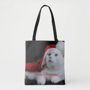 Helgdag personlig fotochristmas tygkasse