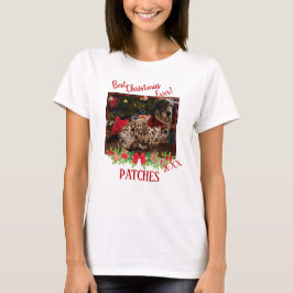 Helgdag Pet Photo Template God jul någonsin T Shirt