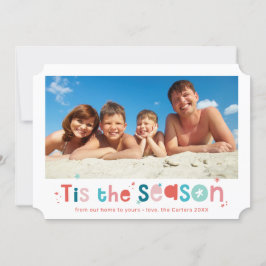 HELGDAG PHOTO christmas är säsongsbetonad Julkort